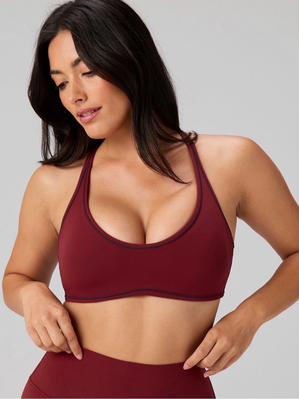 Fabletics PureLuxe Push-Up Low Impact Bra - NWT